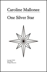 One Silver Star SATB choral sheet music cover